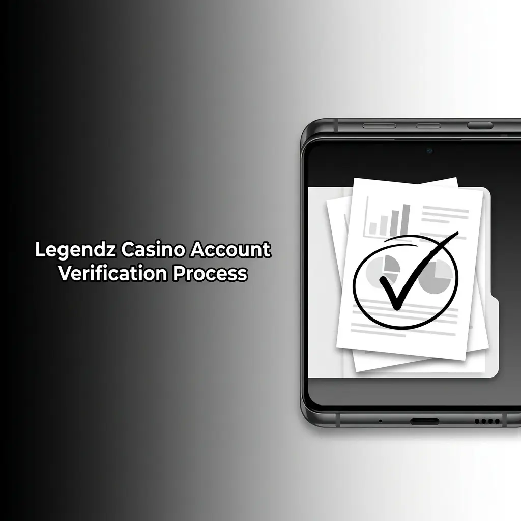 Legendz Casino KYC account verification process showing identity, address, and payment document submission steps
