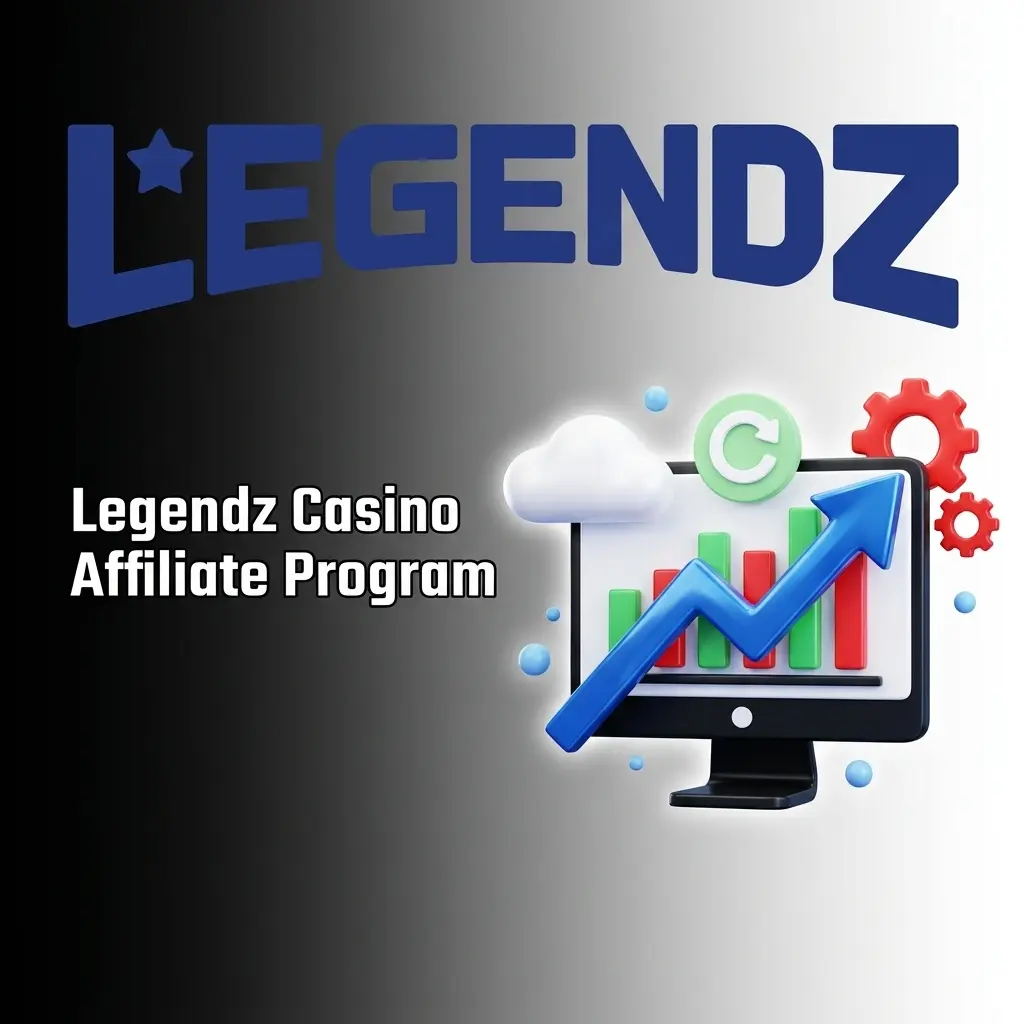Legendz Casino affiliate program for content creators offering revenue share, dashboards, and monthly crypto payments