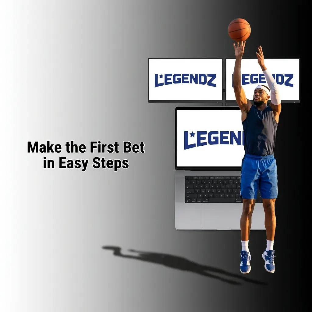 Step-by-step guide to placing your first bet on Legendz Casino from registration to confirmed wager