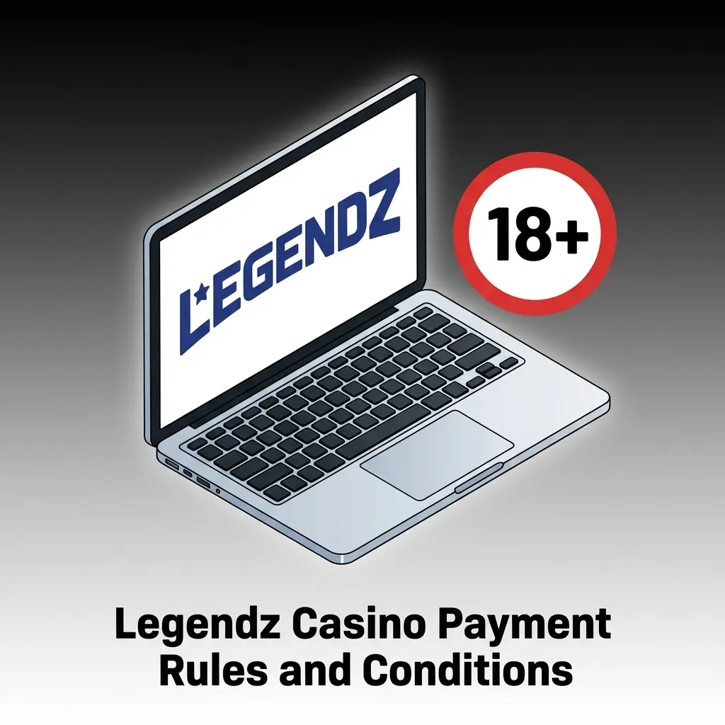 Legendz Casino payment rules covering KYC verification, withdrawal conditions, bonus wagering, and transaction limits for US players