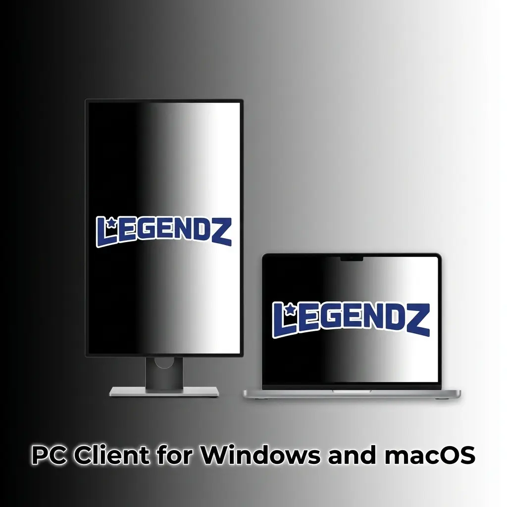 Legendz Casino browser-based platform accessible on Windows and macOS via Chrome, Firefox, Safari, or Edge, no download needed