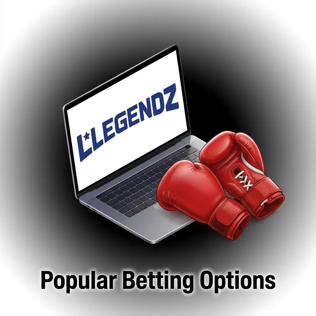 Multiple betting options at Legendz Casino for US bettors including pre-match and live wagering across sports and esports
