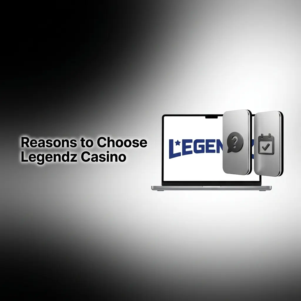 Legendz Casino lobby showing sportsbook and casino games with crypto banking and mobile app access for US players